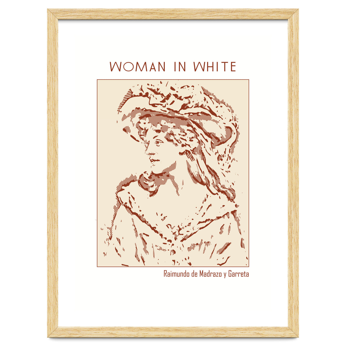 Woman In White – Raimundo De Madrazo Y Garreta