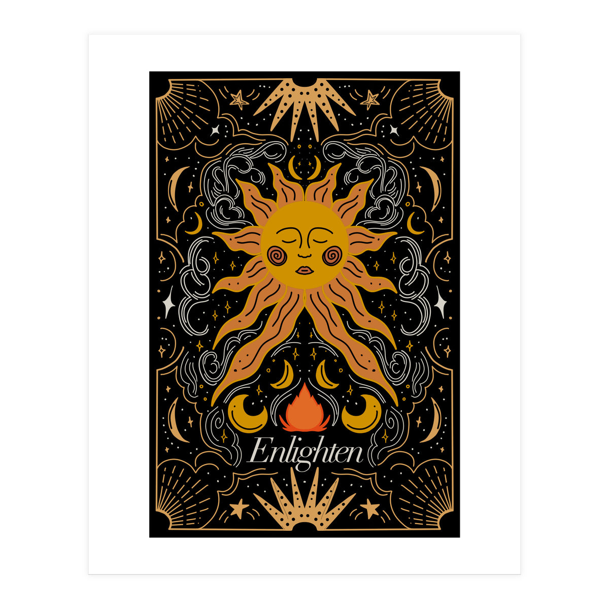 Enlighten Sun Print (Print Only)