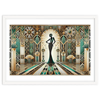 Art Deco Glamour Woman