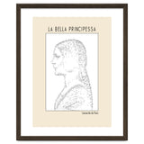 La Bella Principessa – Leonardo Da Vinci Ascii Art thumbnail