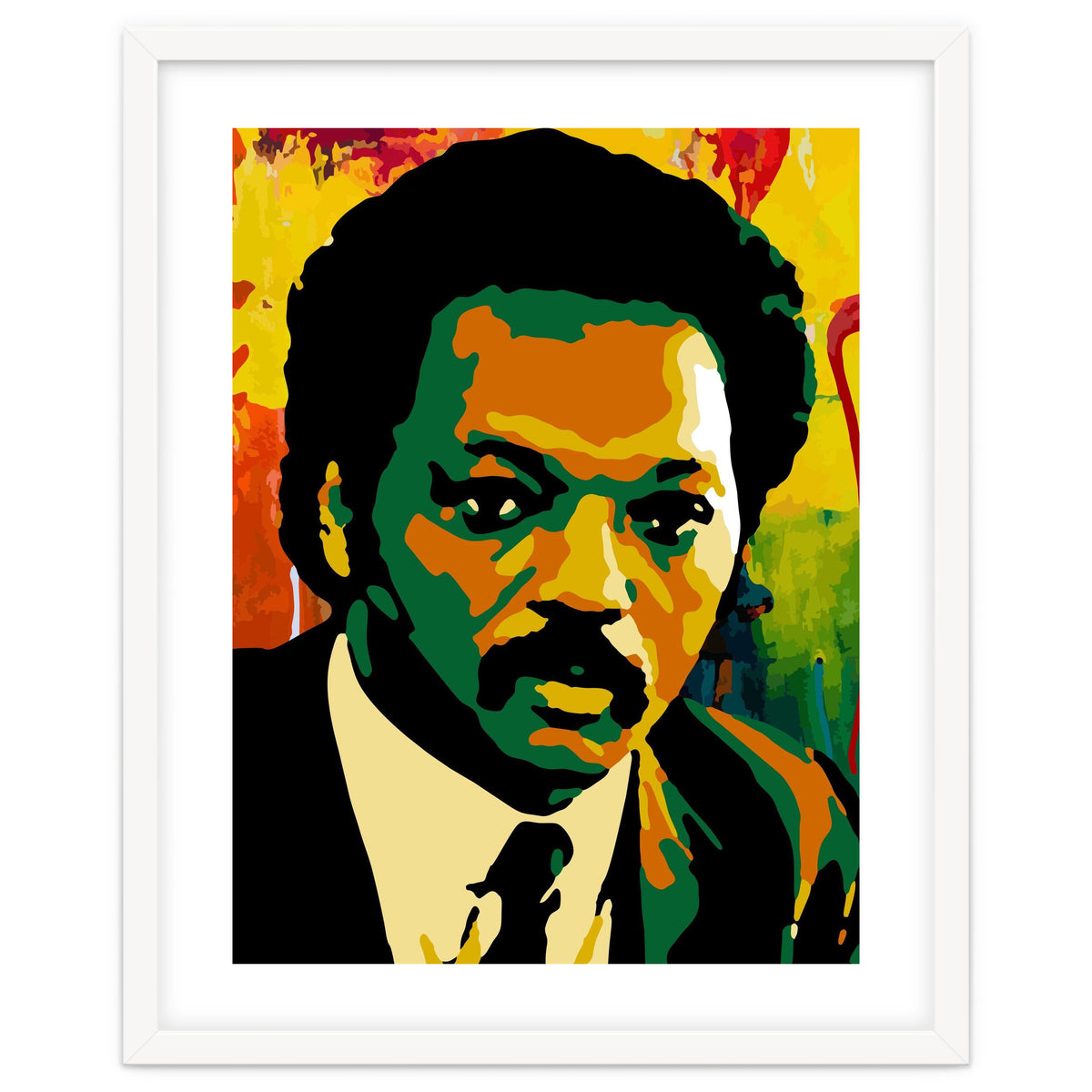 Jesse Jackson Colorful Abstract Art 2