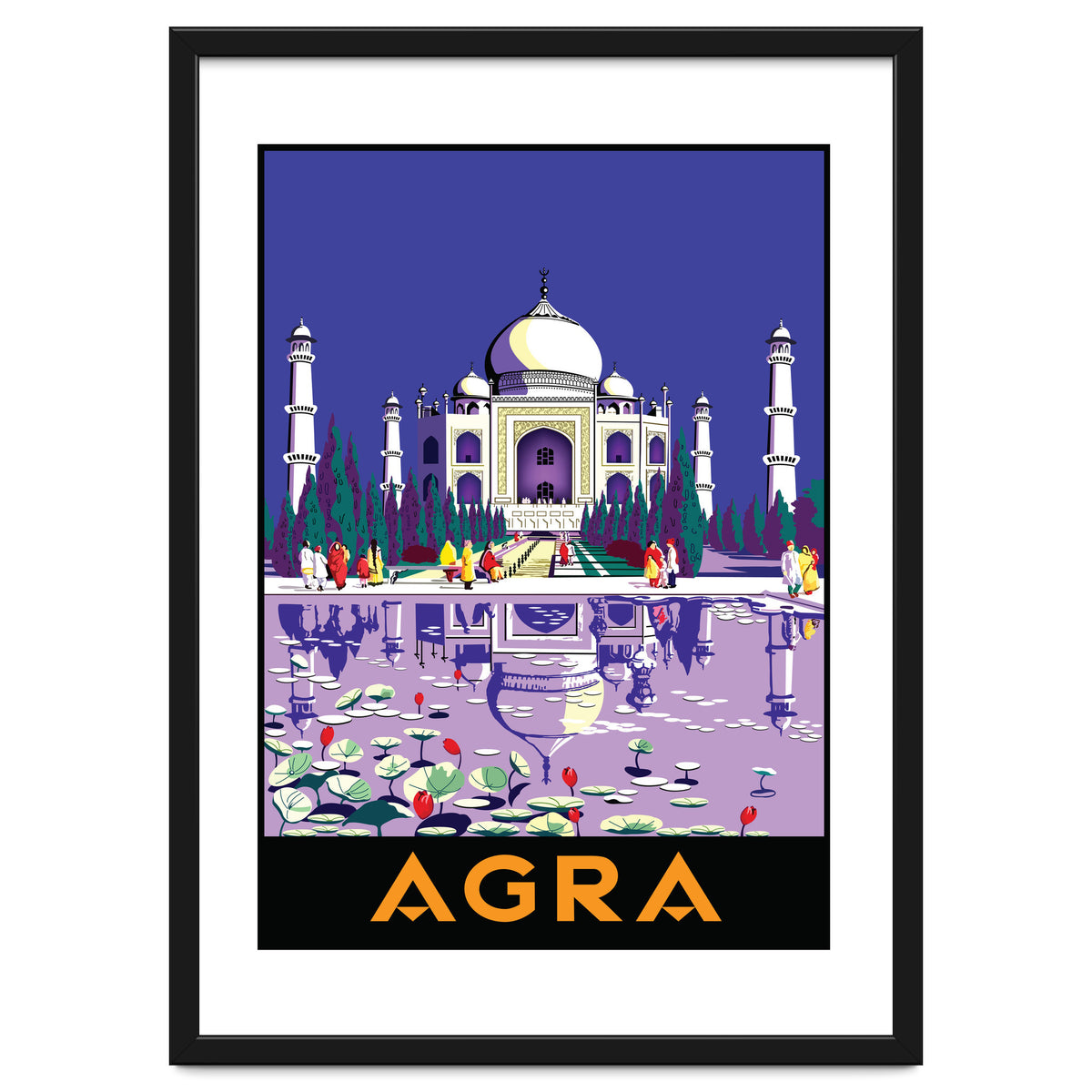 Agra, Taj Mahal, India
