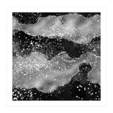 Black Glitter Agate Texture 03  (Print Only) thumbnail