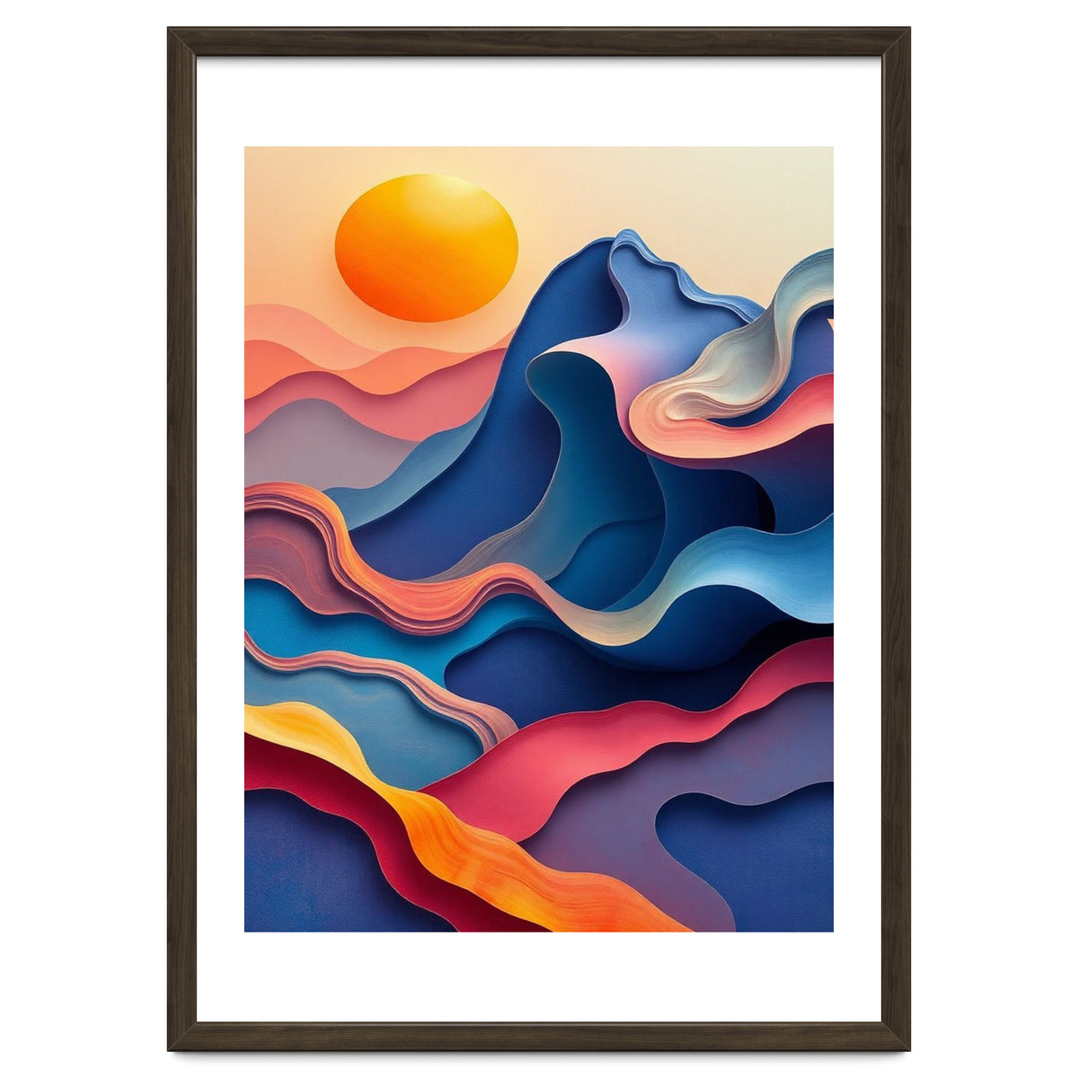 Sunset Over the Reef