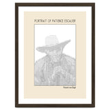 Portrait Of Patience Escalier Vincent Van Gogh Ascii Art thumbnail