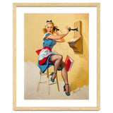 Pinup Gossip Girl On The Phone thumbnail