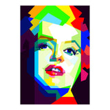 Marilyn Monroe Colorful Illustration Pop Art WPAP (Print Only) thumbnail