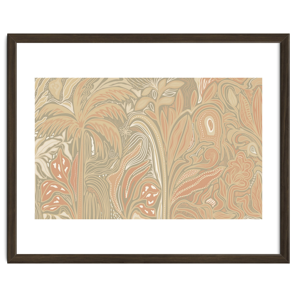 Palmae Mysticae Biege Rustic