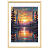 A Cybernetic Sunset Reflecting the Symbiosis thumbnail