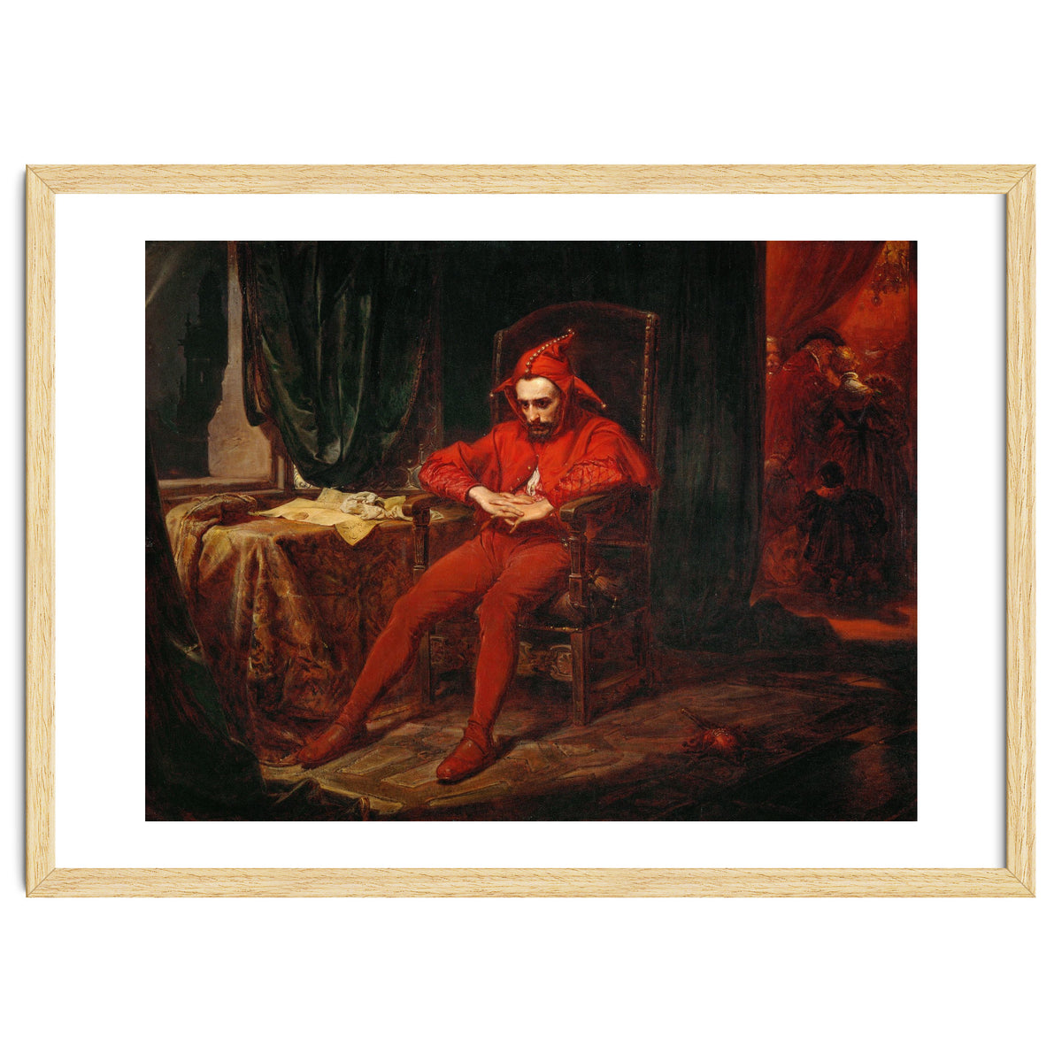 The court jester Stanczyk receives news of the loss of Smolensk (1514).