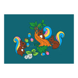Friendly squirrels (Print Only) thumbnail
