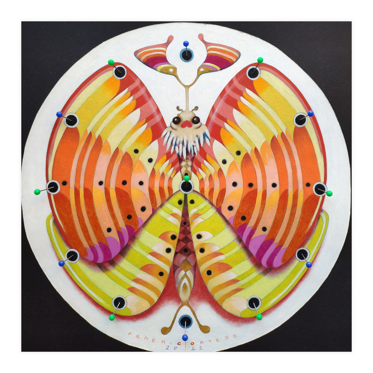 Clock butterfly (Print Only)