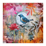 Bird Colorful Collage  (Print Only) thumbnail