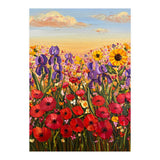 Vibrant Wildflower Field Oil Painting (Print Only) thumbnail