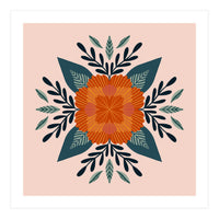 Orange Flower (Print Only)