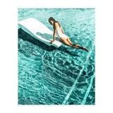 Pool Day | Summer Swimming Swim Fashion | Bath Vacation Relax Self Care Watercolor Painting (Print Only) thumbnail