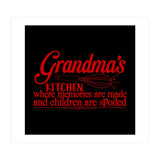 Grandmas Kitchen Where Memories Are Made And Children Are Spoiled  (Print Only) thumbnail