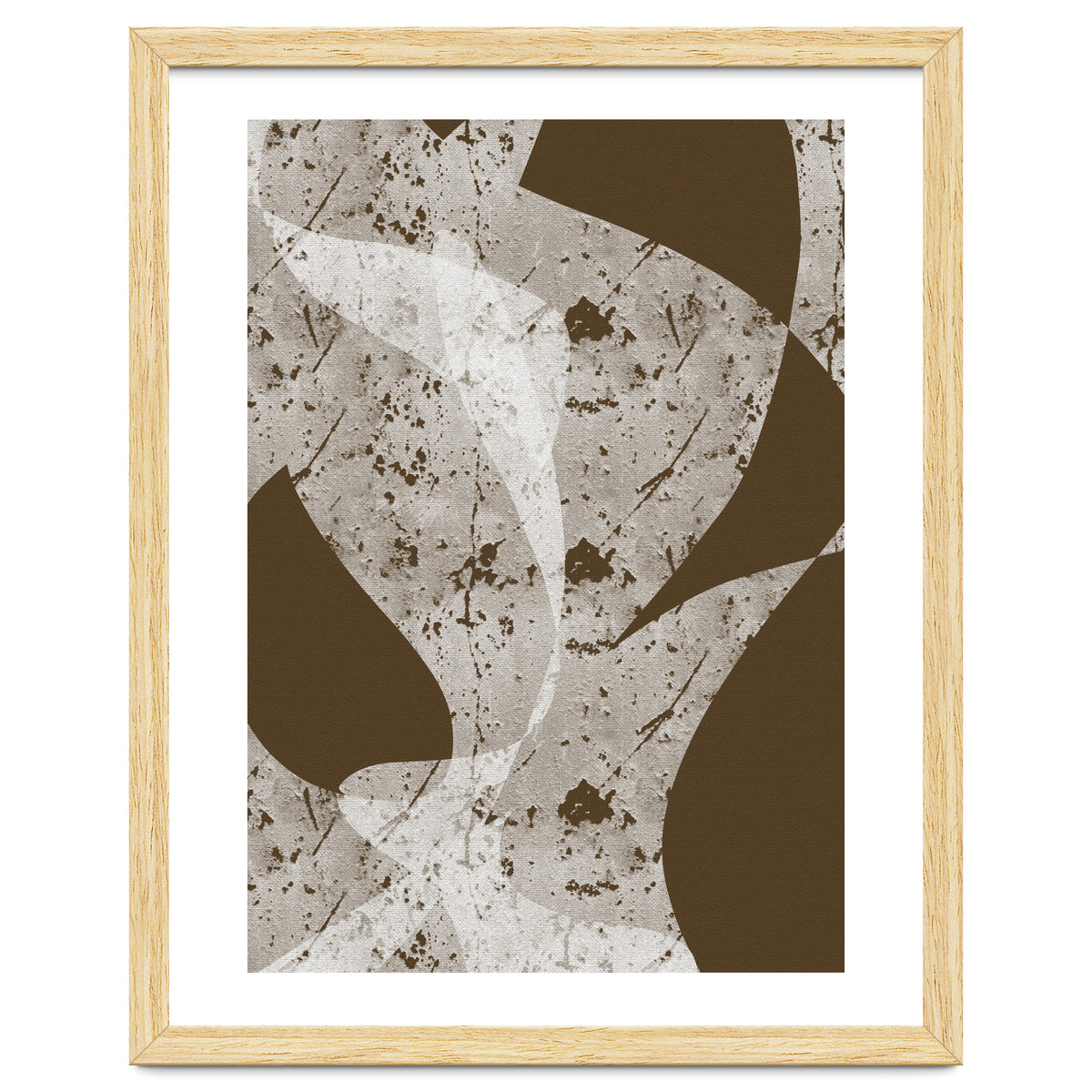 Abstract White Scratch