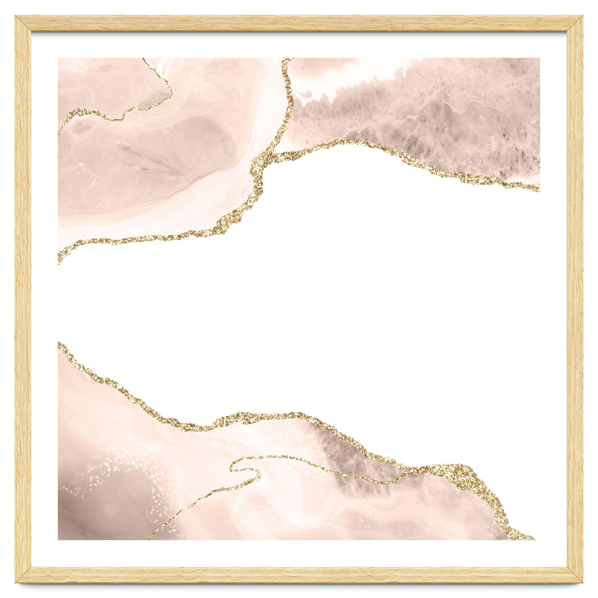 Ivory & Gold Agate Texture 06