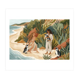 Penguin Friends By The Sea (Print Only) thumbnail