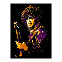 Prince Musician Legend in Pop Art (Print Only)