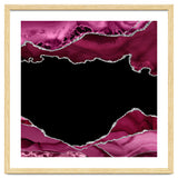 Burgundy & Silver Agate Texture 04 thumbnail