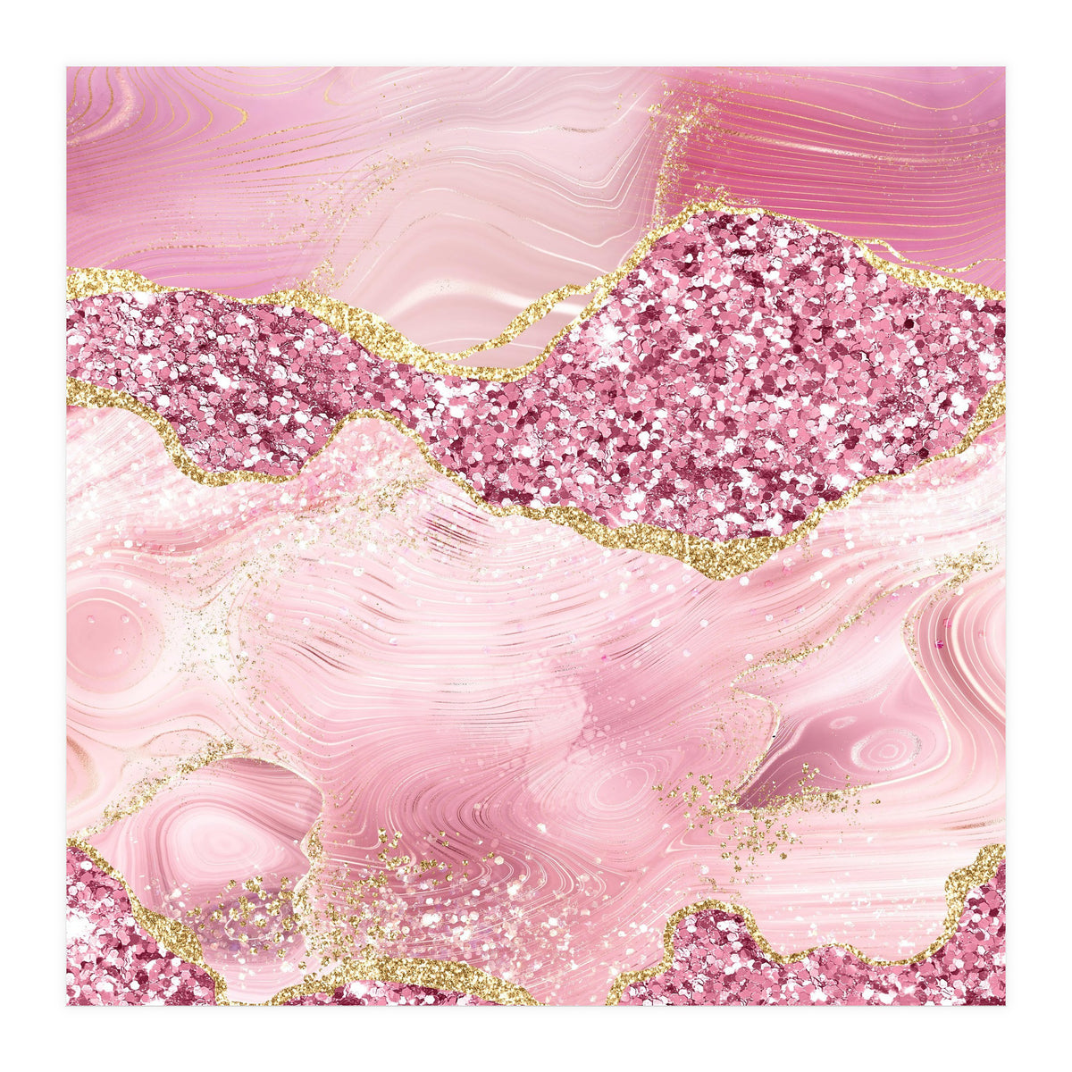 Agate Glitter Dazzle Texture 07  (Print Only)