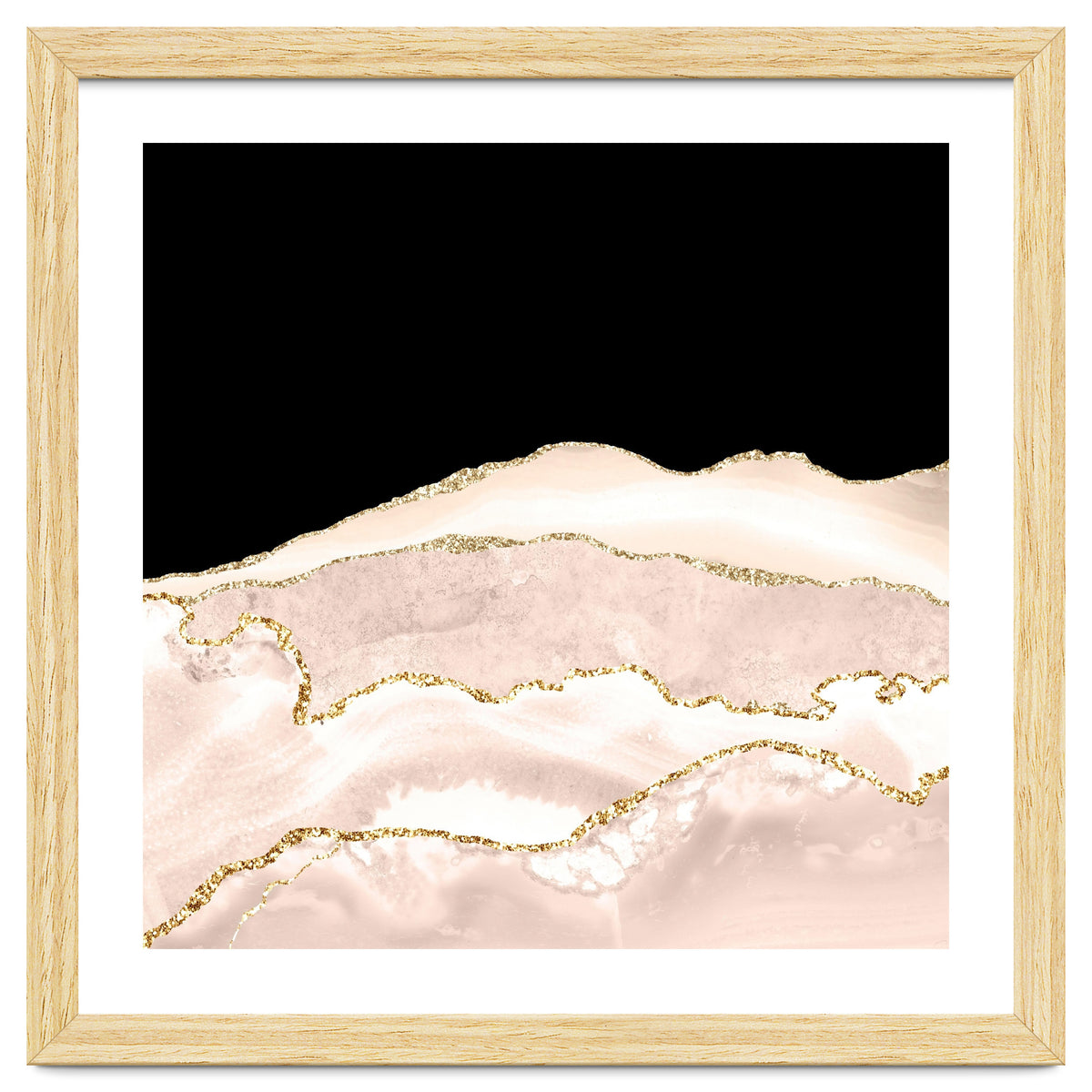 Ivory & Gold Agate Texture 03