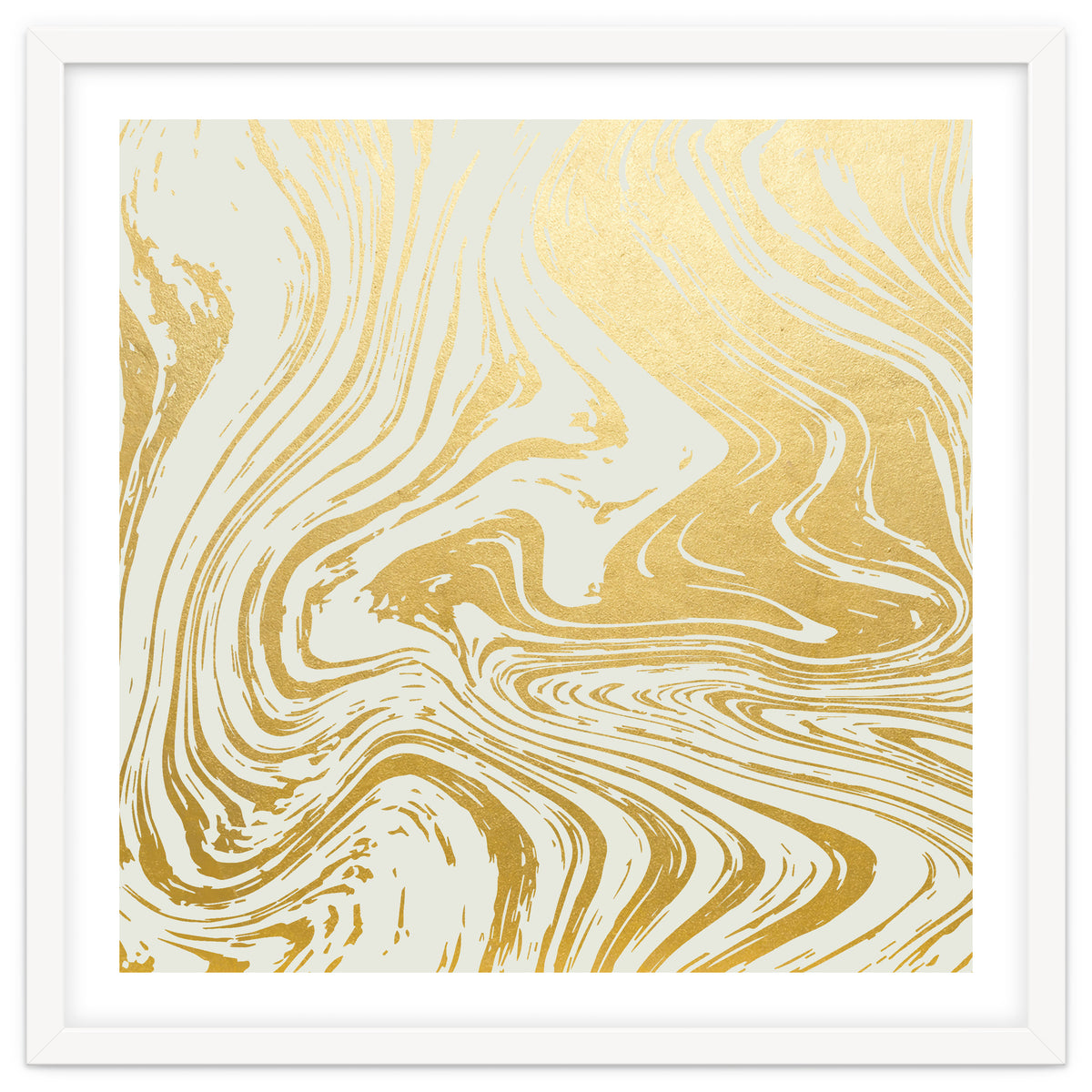 Gold Rush Minimal Illustration, Abstract Shine Luxe Glow Metallic Shimmer Golden Graphic Design