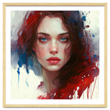 Modern Fairy Tale Blue Eyed Portrait thumbnail