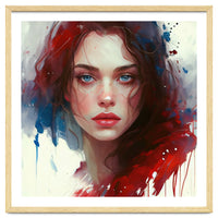 Modern Fairy Tale Blue Eyed Portrait