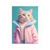 Cat Wearing Jacket (Print Only) thumbnail