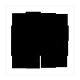 Fantasy Black Flower  (Print Only) thumbnail