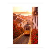 The Charm of a Classic City Tram (Print Only)