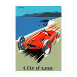 French Riviera, Race Car (Print Only) thumbnail