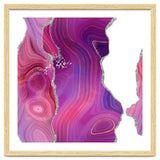 Magenta & Silver Agate Texture 05 thumbnail