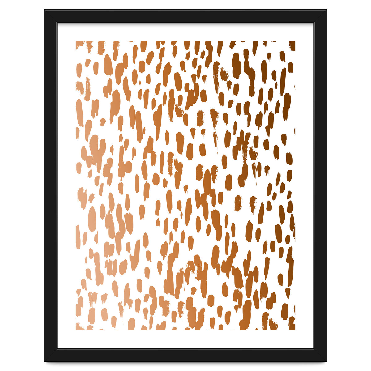 Copper Brushstrokes #society6 #decor #interiors