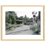 A chicken crossing a railroad thumbnail