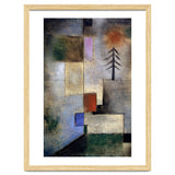 Paul Klee Small Fir Tree Abstract Painting thumbnail