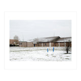 Snow covered  supermarket (Print Only) thumbnail