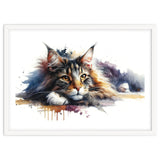 Maine Coon Resting Portrait thumbnail