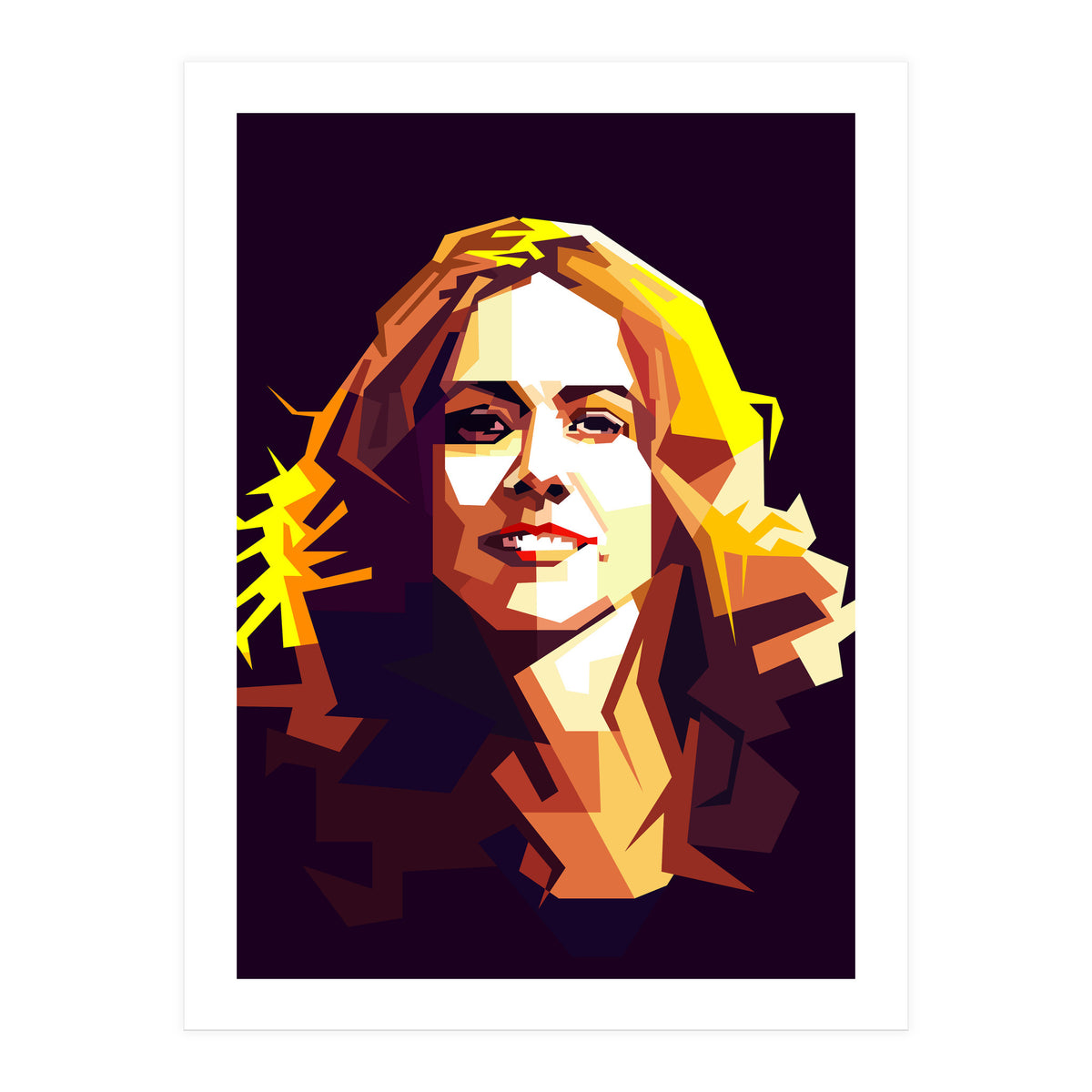 Sheryl Crow American Country Pop Singer Trending Now (Print Only)