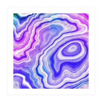 Neon Agate Texture 06 (Print Only)