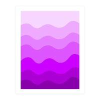 Purple gradient design (Print Only)