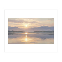 Golden Horizon at Dusk (Print Only)