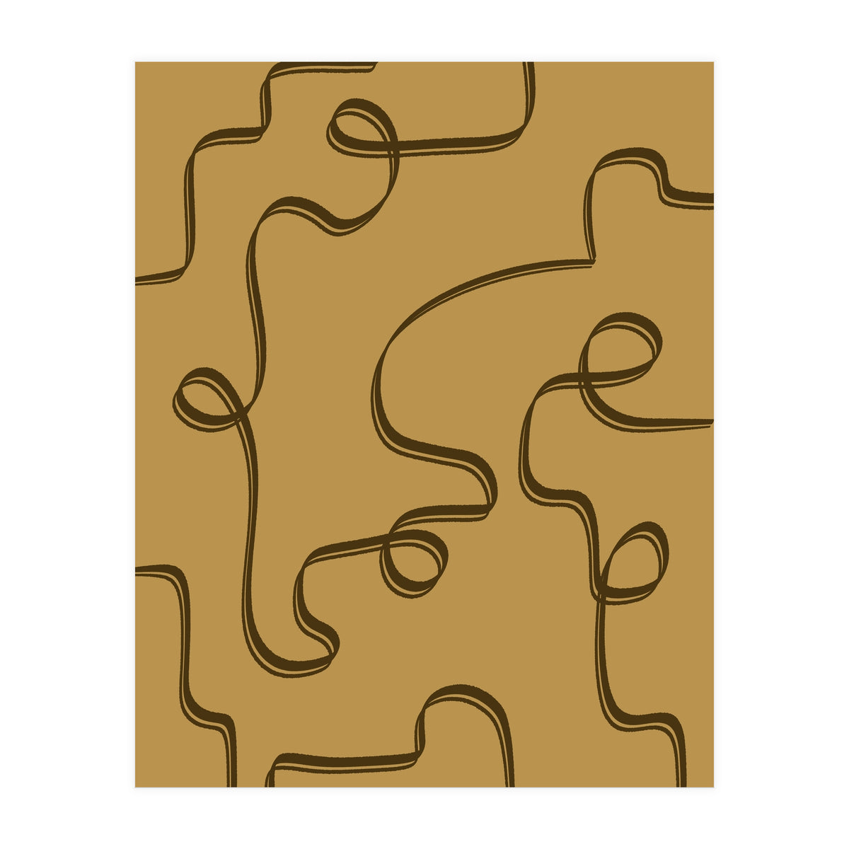 Ribbon Dance on Sand (Print Only)