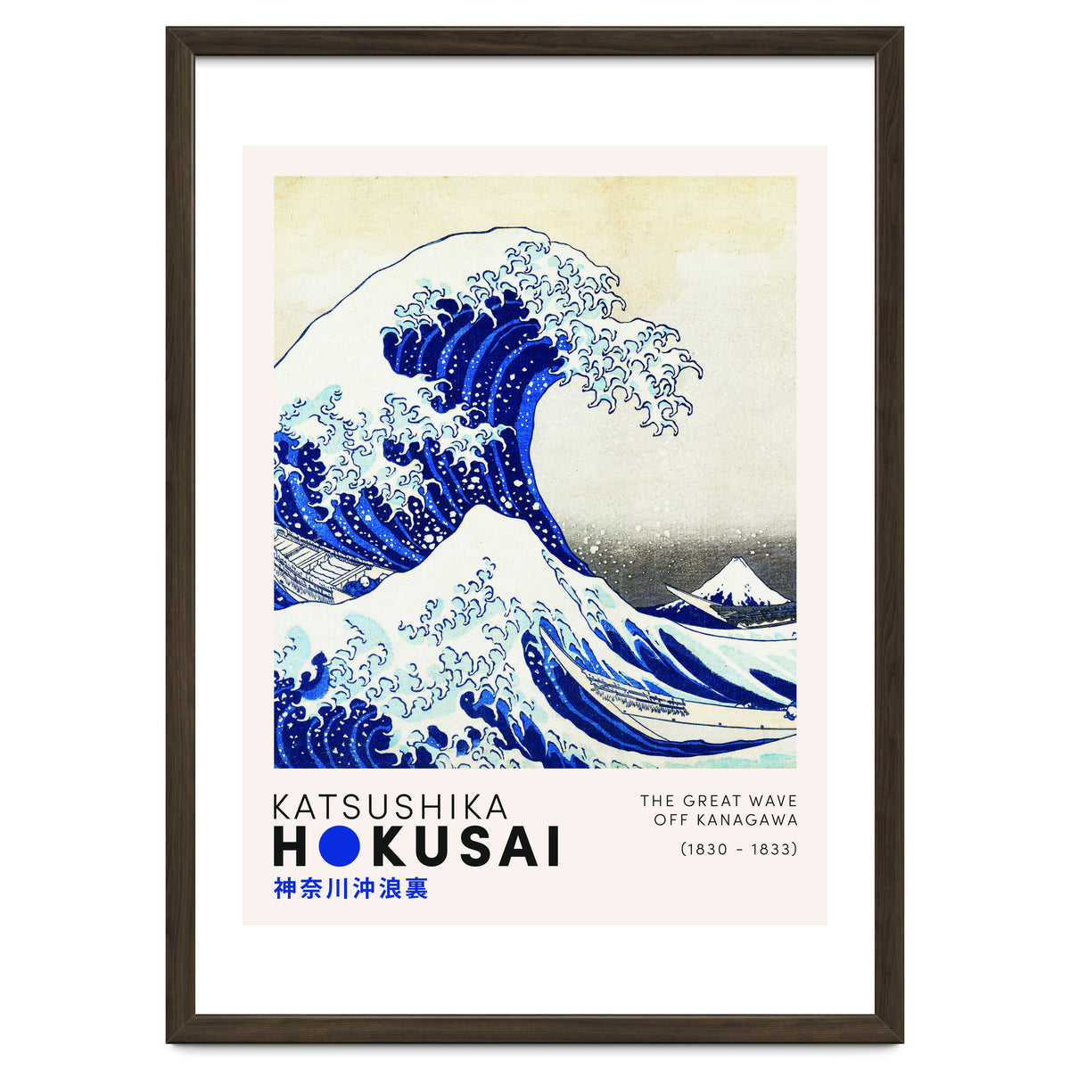 Katsushika Hokusai - The Great Wave