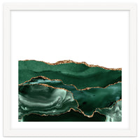 Emerald & Gold Agate Texture 05