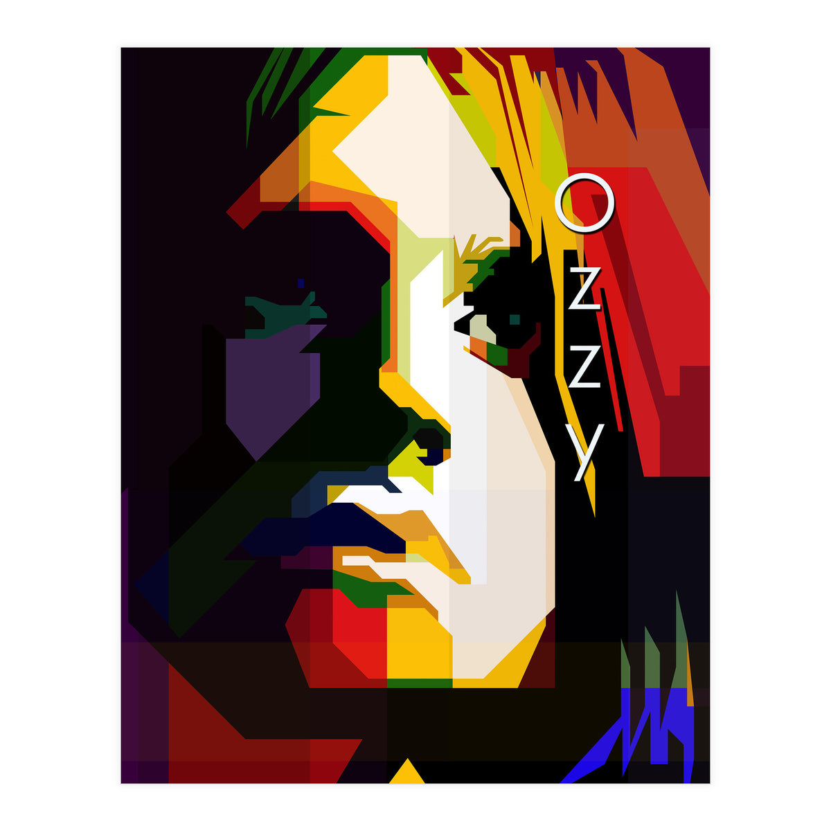 Ozzy Osbourne Classic Rock WPAP (Print Only)