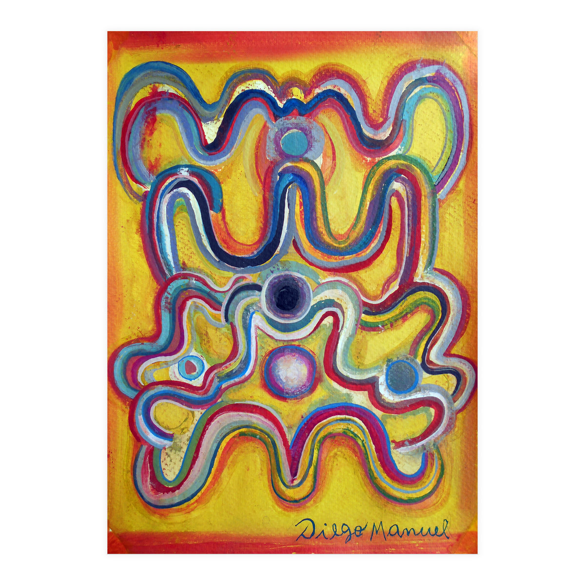 Abstracto Pop 2024 1 (Print Only)